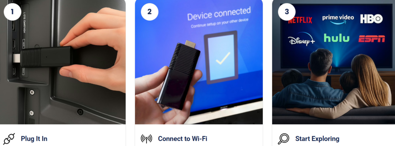 Flixy Smart TV USB Stick How to use