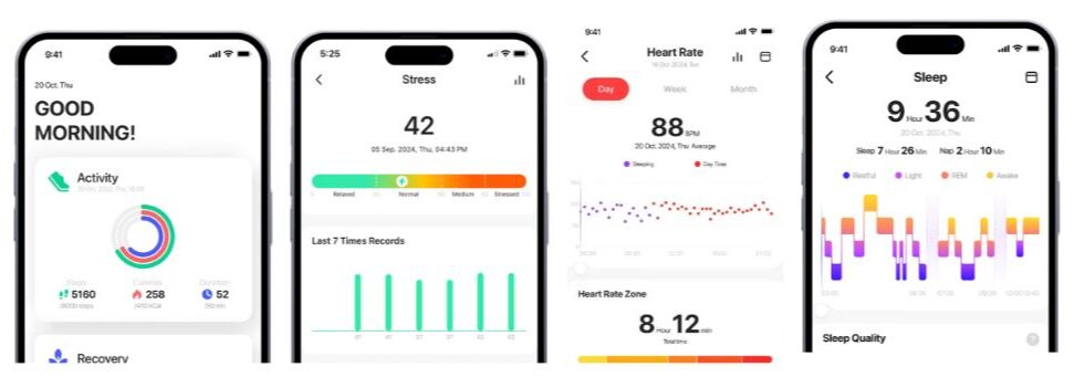 Herz P1 Smart Ring Features