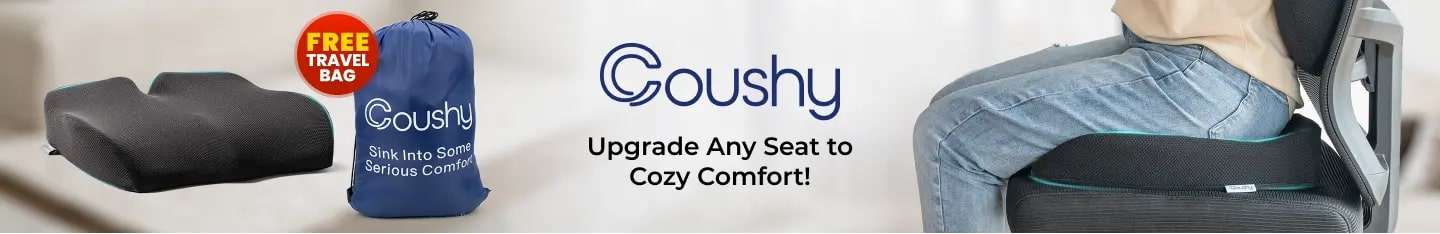 Coushy Seat Cushion-Label