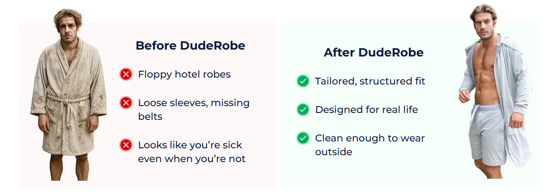 DudeRobe vs others