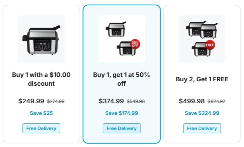 Gourmax Pro-Pricing Details