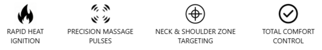 Solana Gear Heat & Massage Neck Wrap Certifications