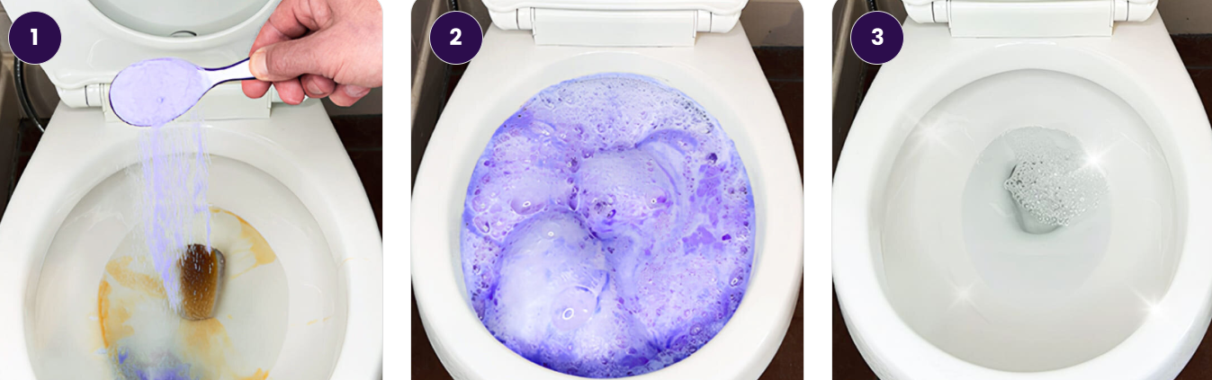 Toilet Cleaning Foam FizzClean How To Use