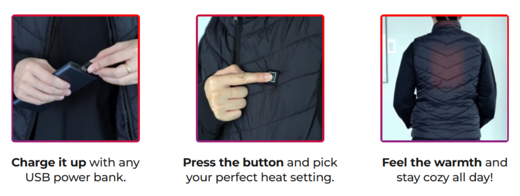 Heatarmor Heated Vest Uses