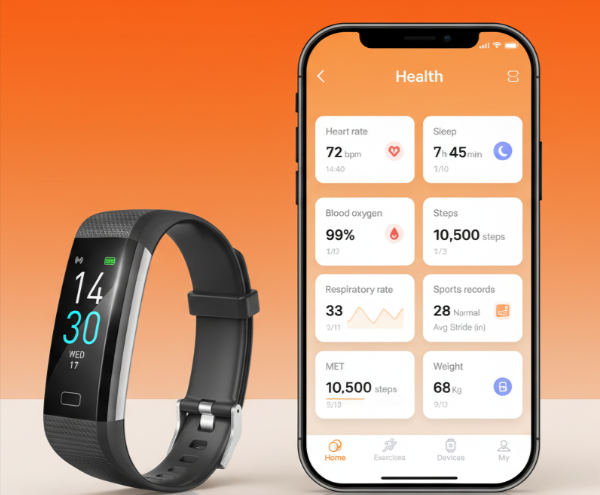PulseIt Fitness Tracker Features