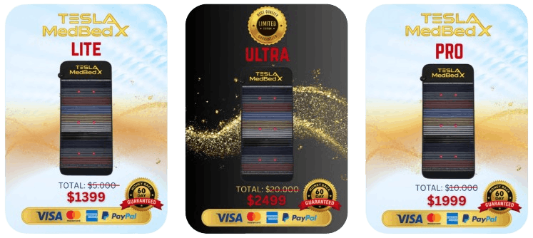 Tesla MedBed X Pricing Details