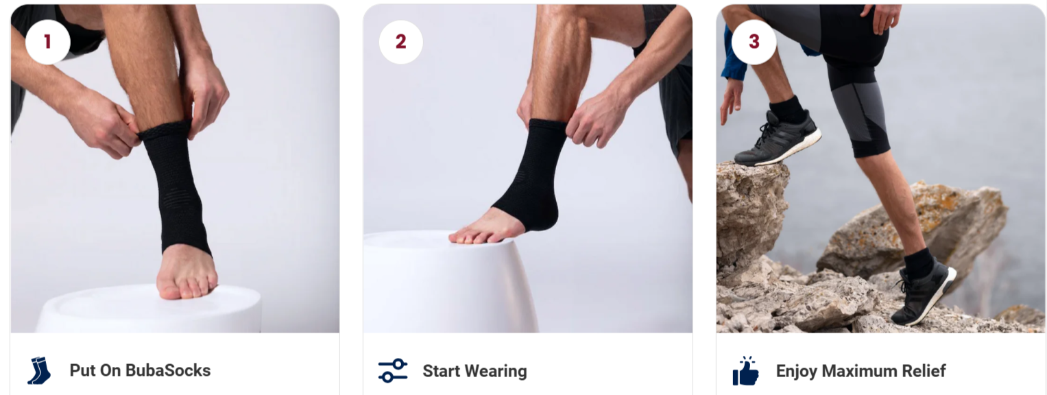 BubaSocks Short Compression Socks How to use