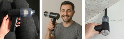 Dustaclean Handheld Vacuum Customer Img