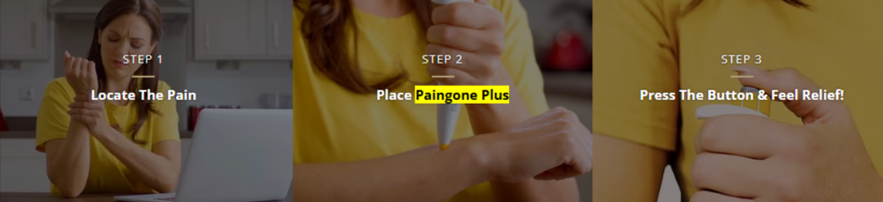 Paingone Plus Tens Pen How to use